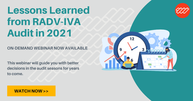Lessons Learned from RADV-IVA Audit in 2021